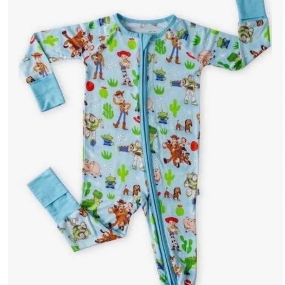 Little Sleepies Toys story pajamas Zippie size 6-12 months